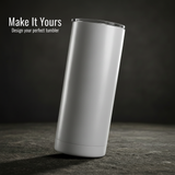 Custom Tumbler - White CTA Correct Shape